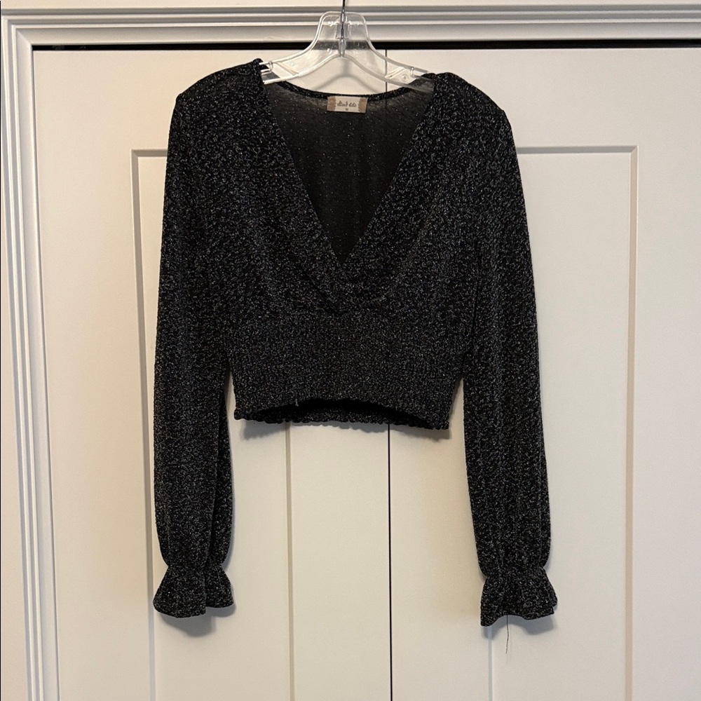 Altar’d State Glitter Crop Top